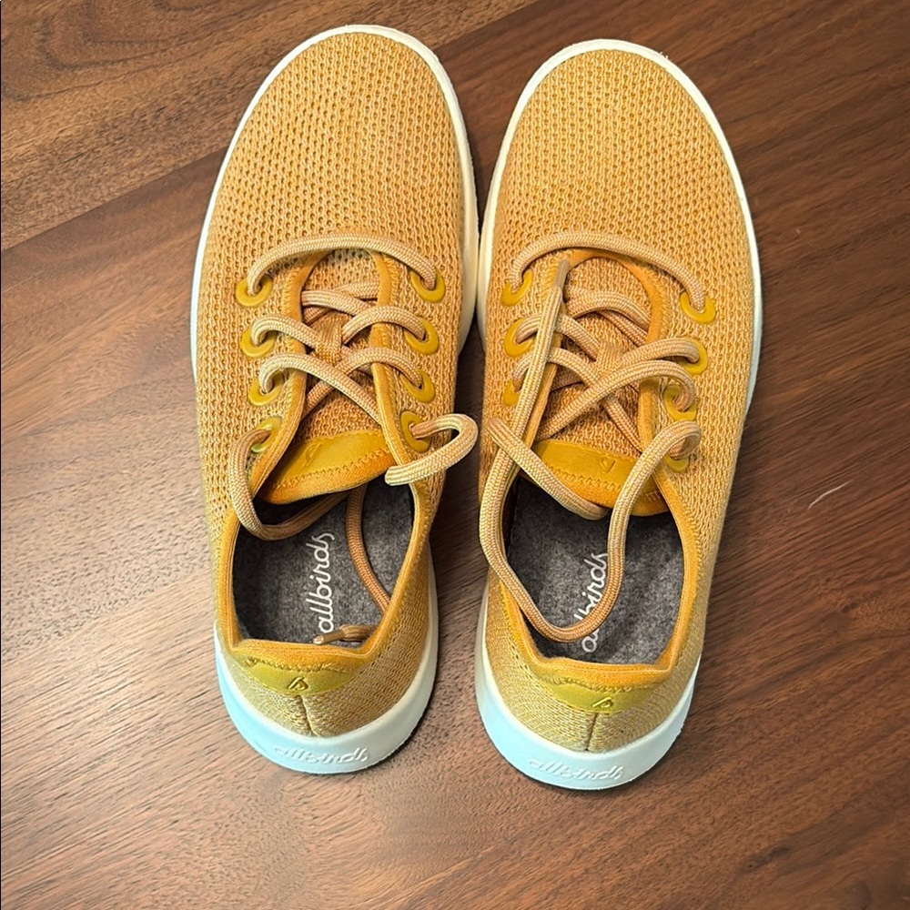 Allbirds Yellow Athletic Shoes